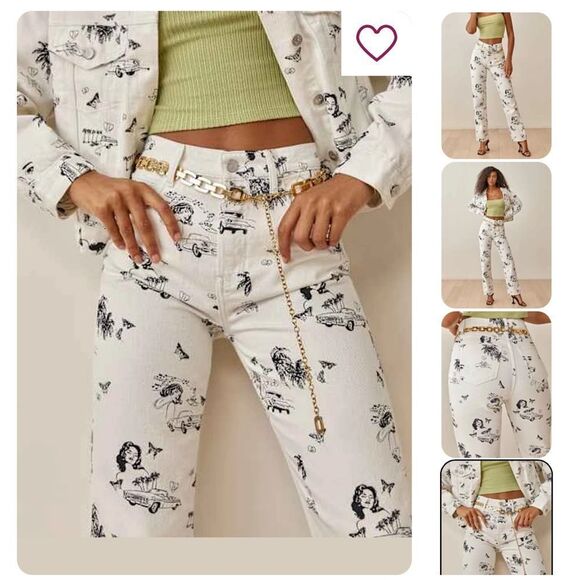 Reformation Joyride High Rise Straight
Jeans size 27 - Picture 2 of 12